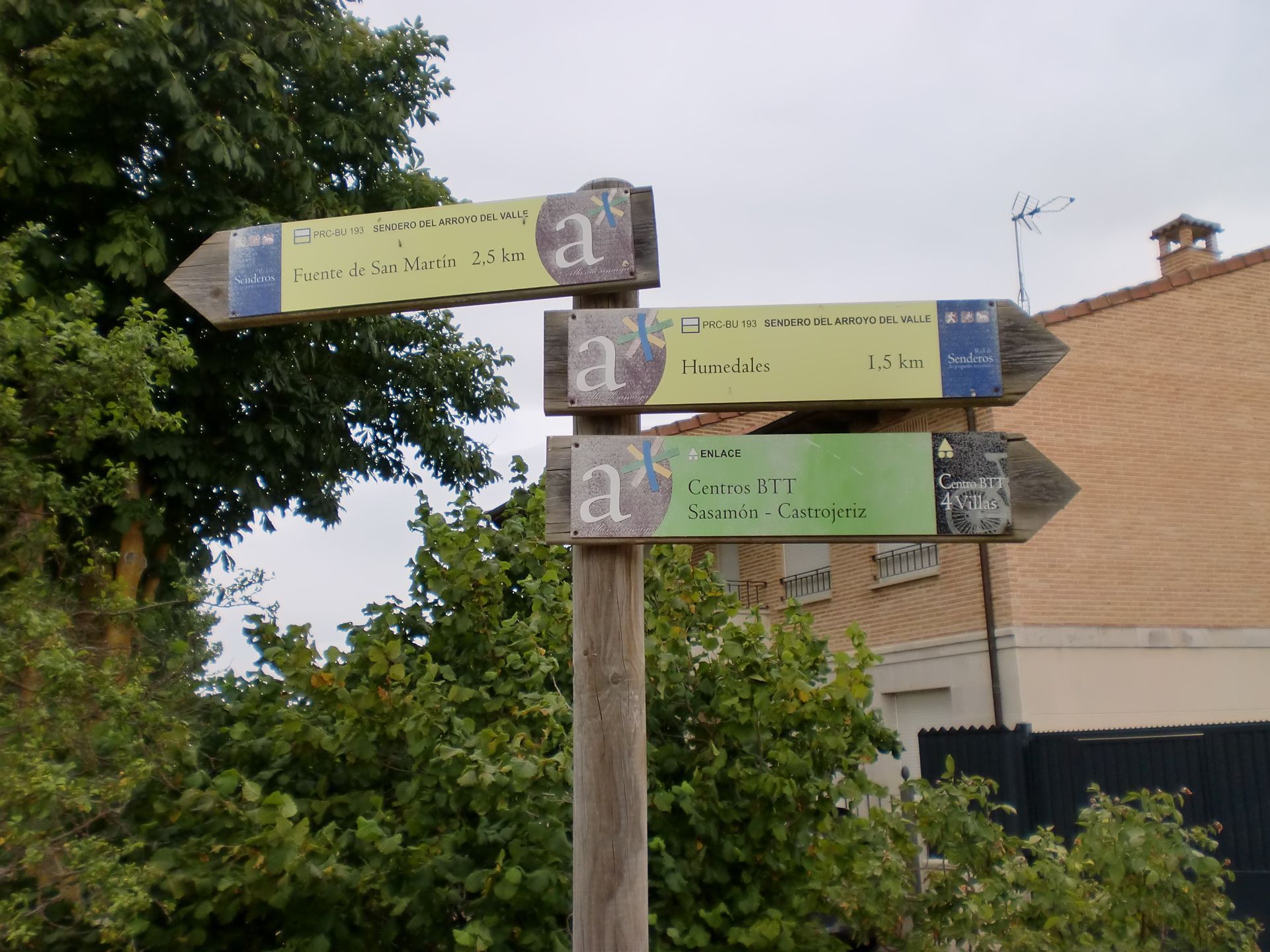 Ruta a la fuente San Martín de Castrillo de Murcia